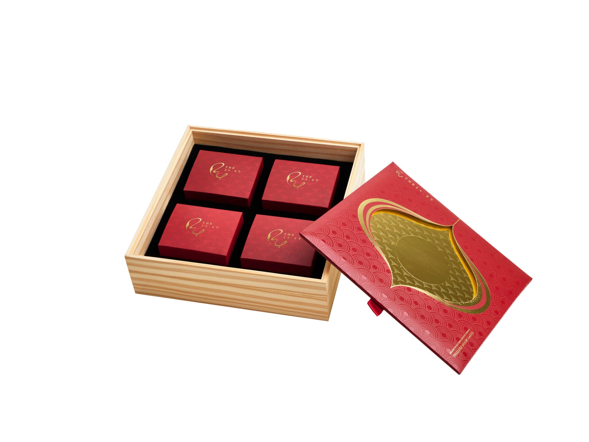 THE 24.ST 肆月迷你雜錦月餅(四件禮盒裝)