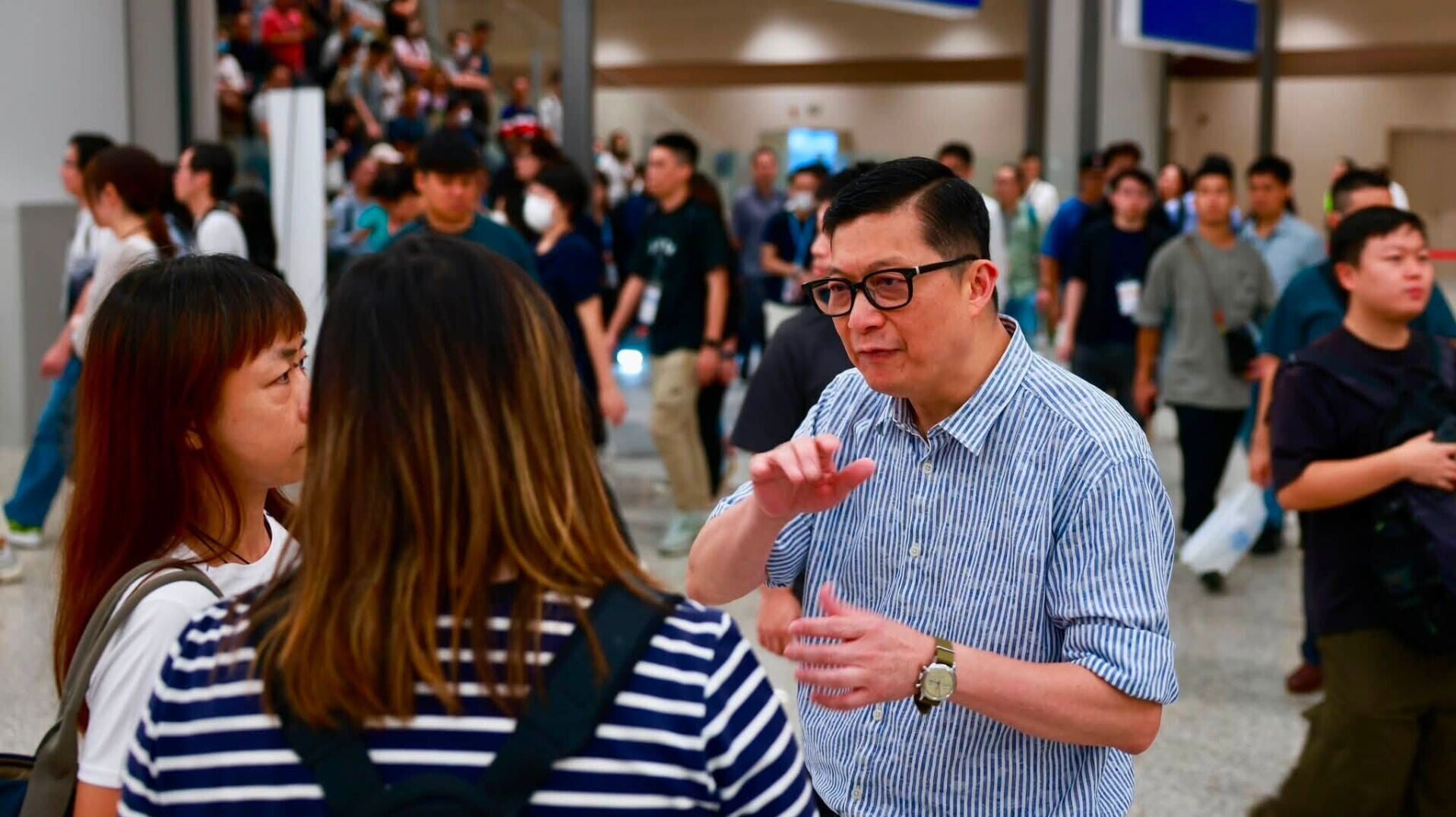 港府今日於皇崗口岸港方口岸區舉行首次大型演練
