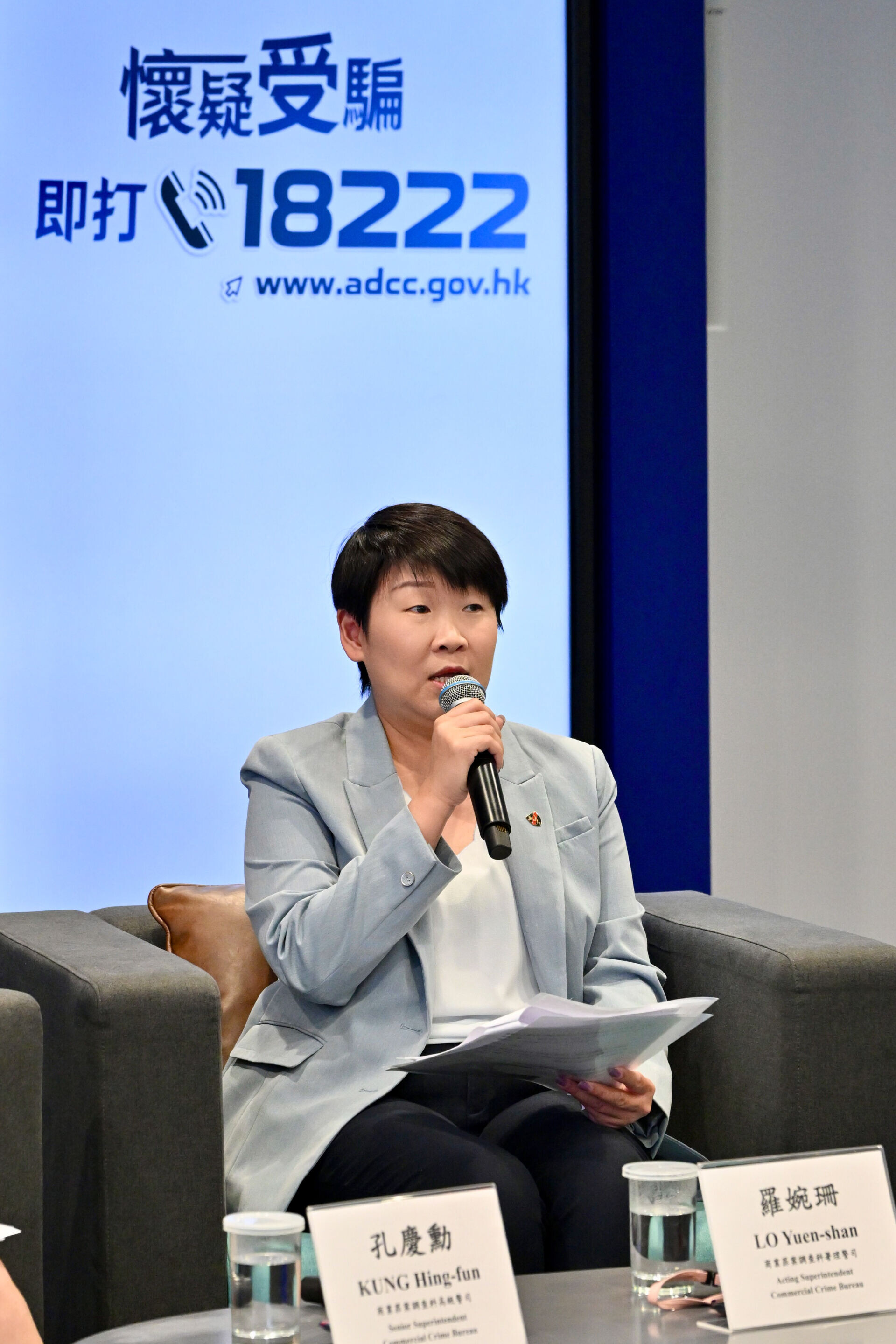 商業罪案調查科訛騙案調查組署理警司羅婉珊。