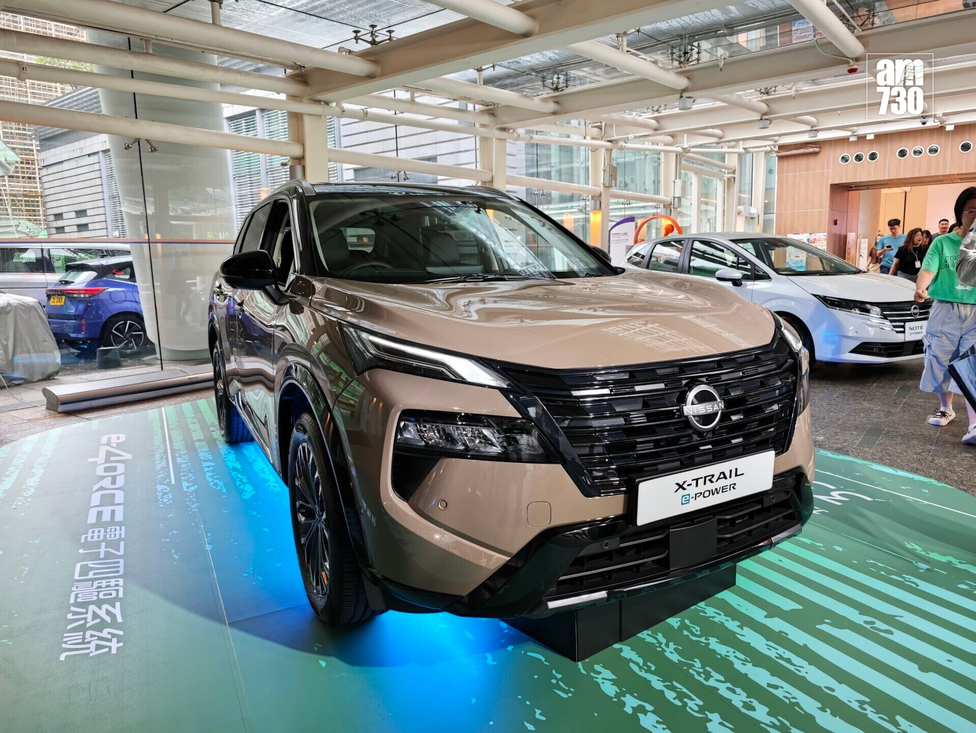 X-Trail e-POWER換上新款鬼面罩越野感更強。