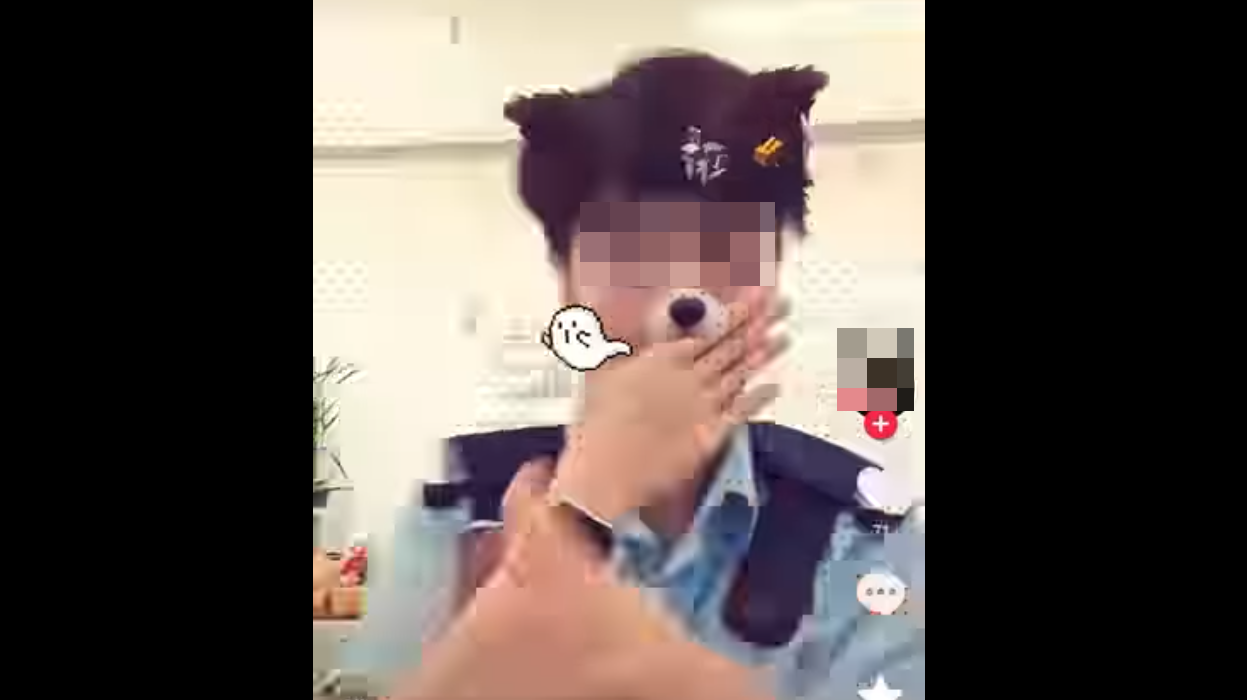 一名疑似女警穿著制服拍攝跳舞片段