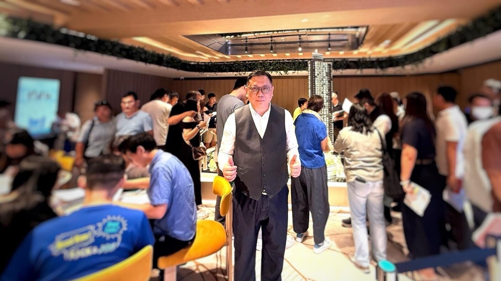 叡璟I加推｜利嘉閣謝國勳：投資者入票佔3成 部分欲購2伙或以上｜西南九龍新盤