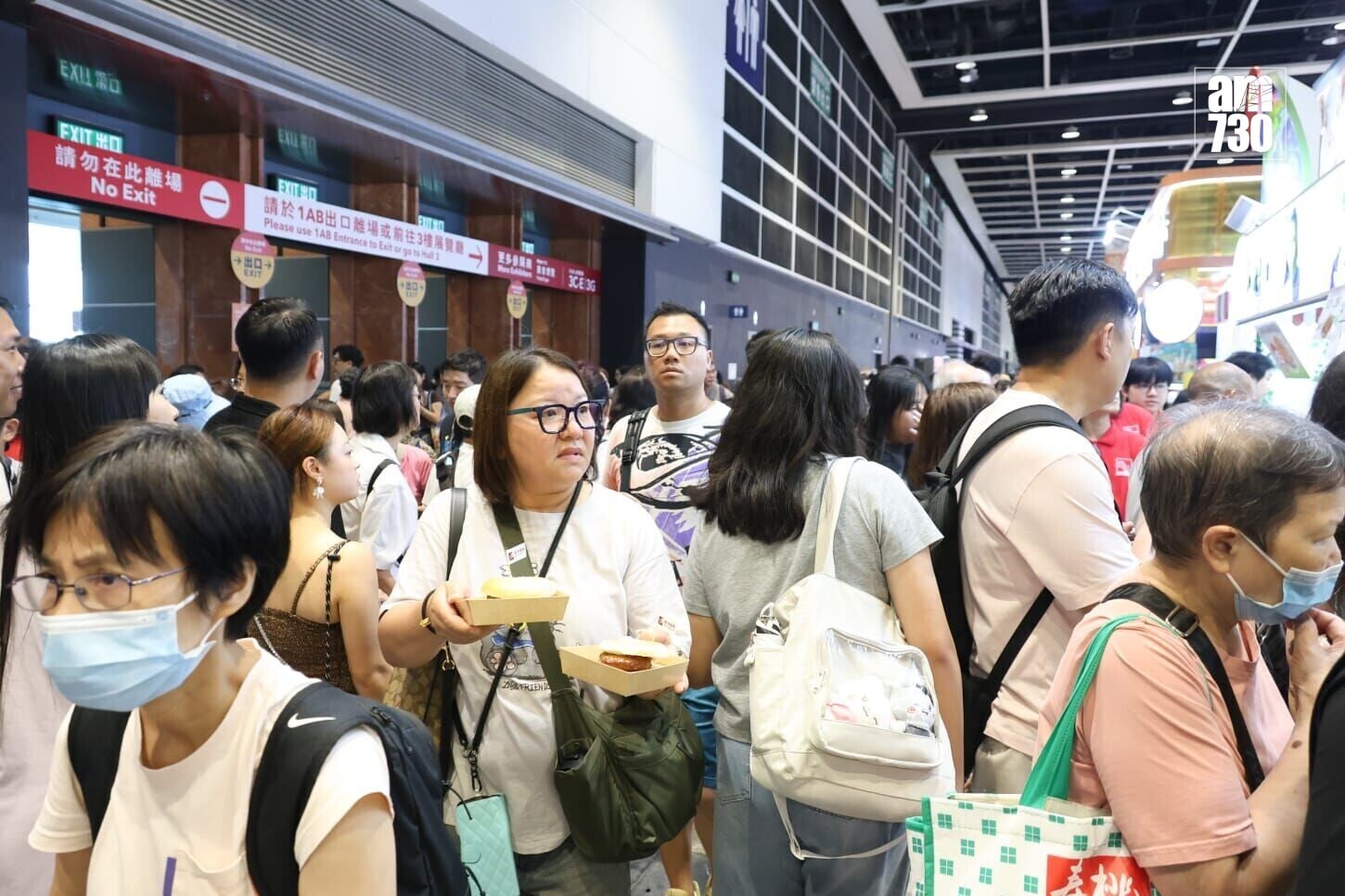 美食博覽迎來尾聲。(周令知攝)