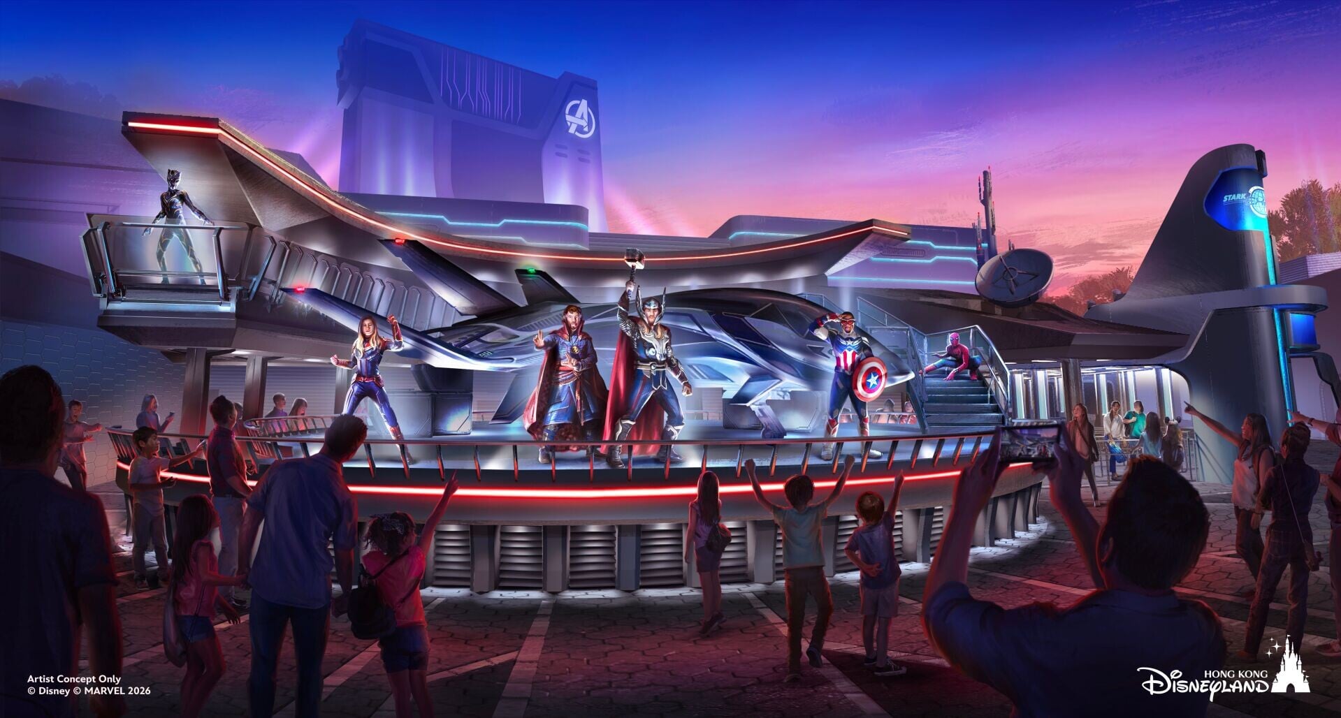 HKDL 2026 D23 Expanded Marvel themed Area 03