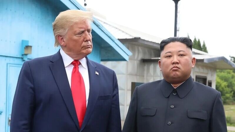 朝鮮半島，北韓︰會以行動回應美韓軍演，據報特朗普推動晤金正恩。(Truth Social)
