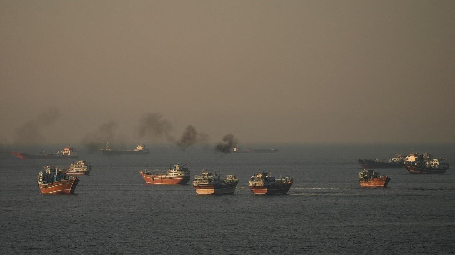 霍爾木茲海峽。（圖／路透社）