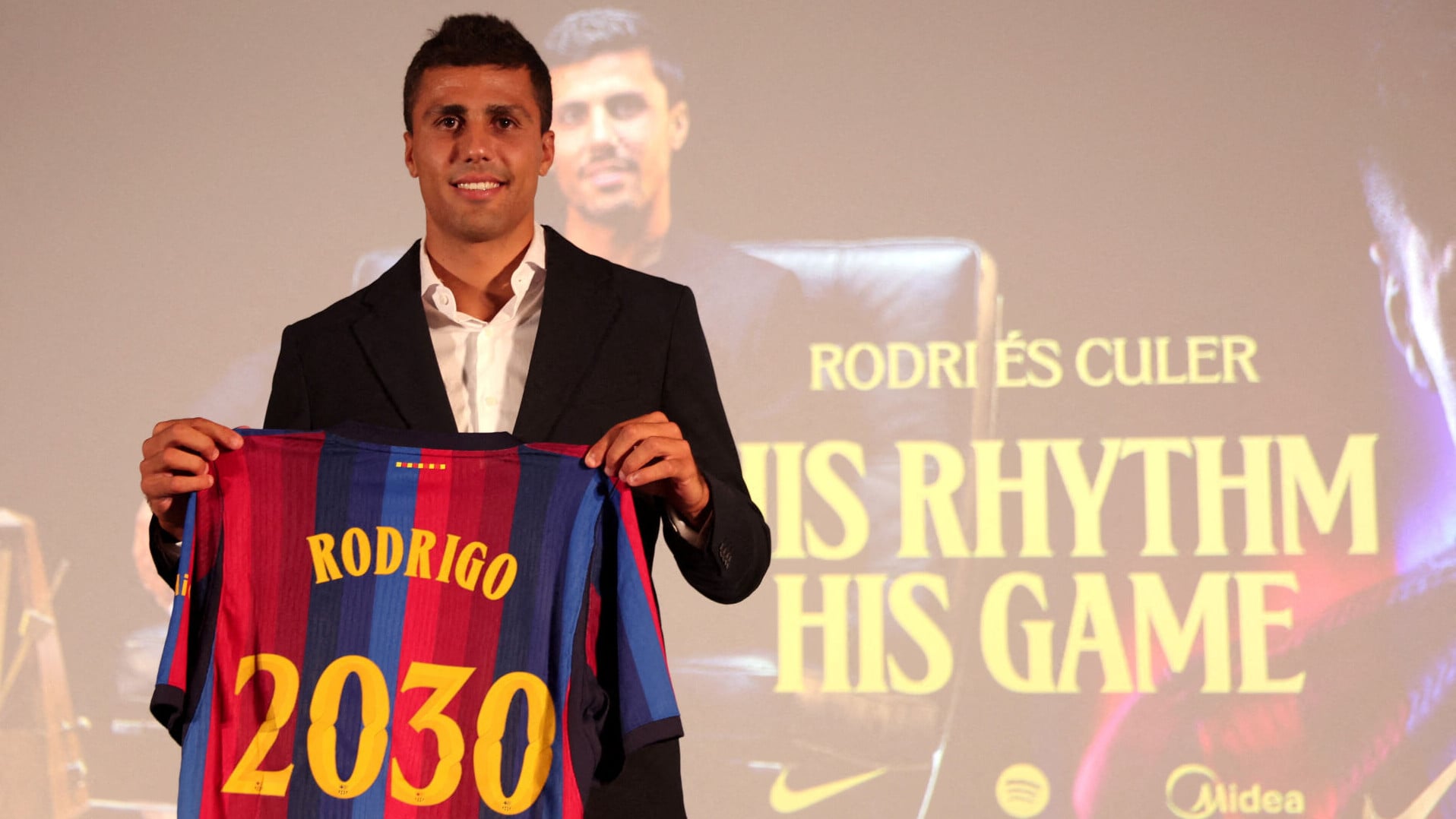 2026 08 18T203621Z 959998503 UP1EM8I1B5FNV RTRMADP 3 SOCCER SPAIN BAR RODRI