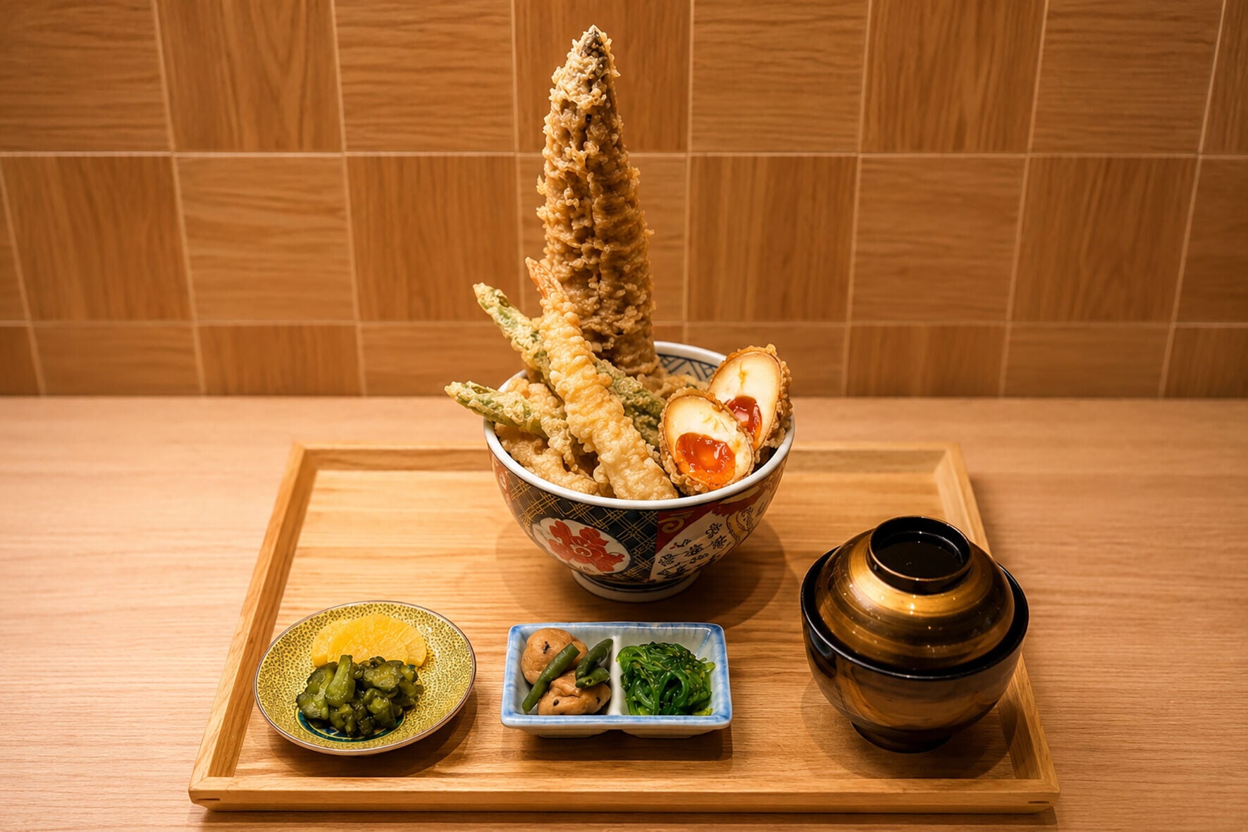 日本鰻天婦羅丼
