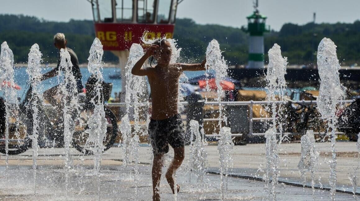 歐洲今年遭逢嚴重熱浪。（圖／美聯社）