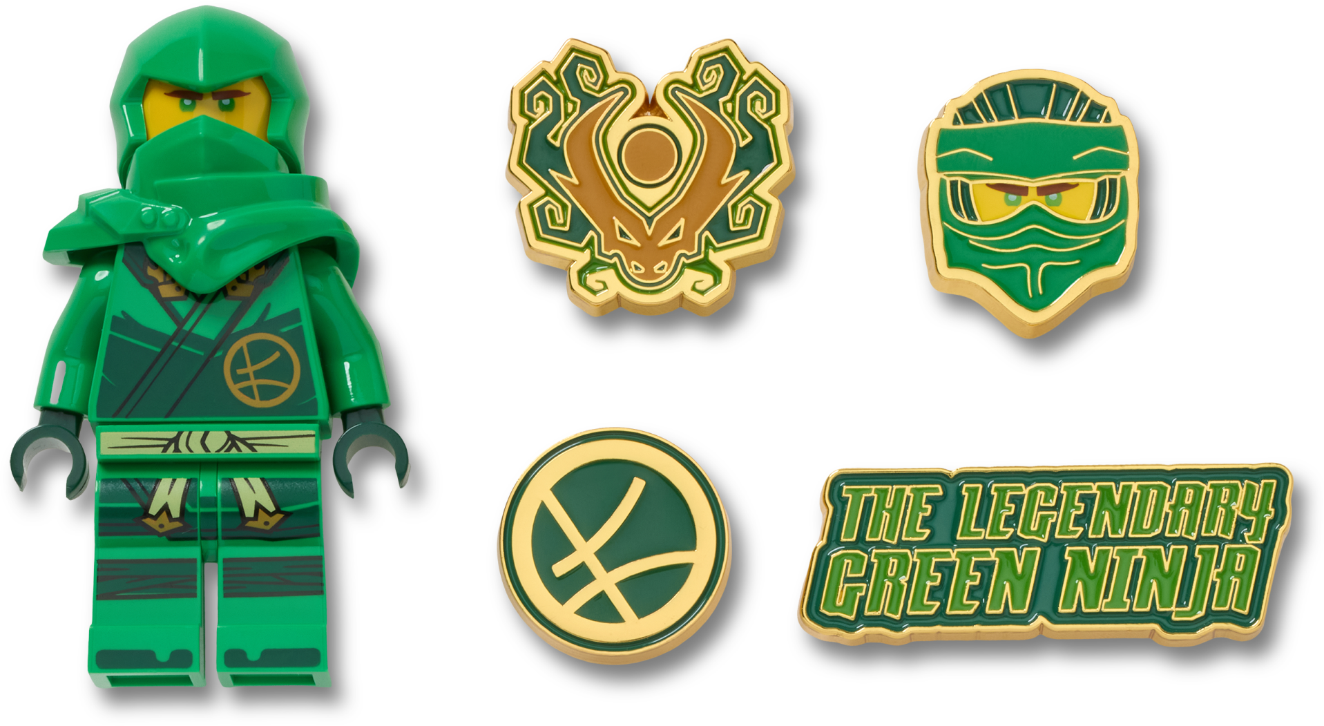LEGO NINJAGO 15周年:綠色忍者化身鞋面焦點