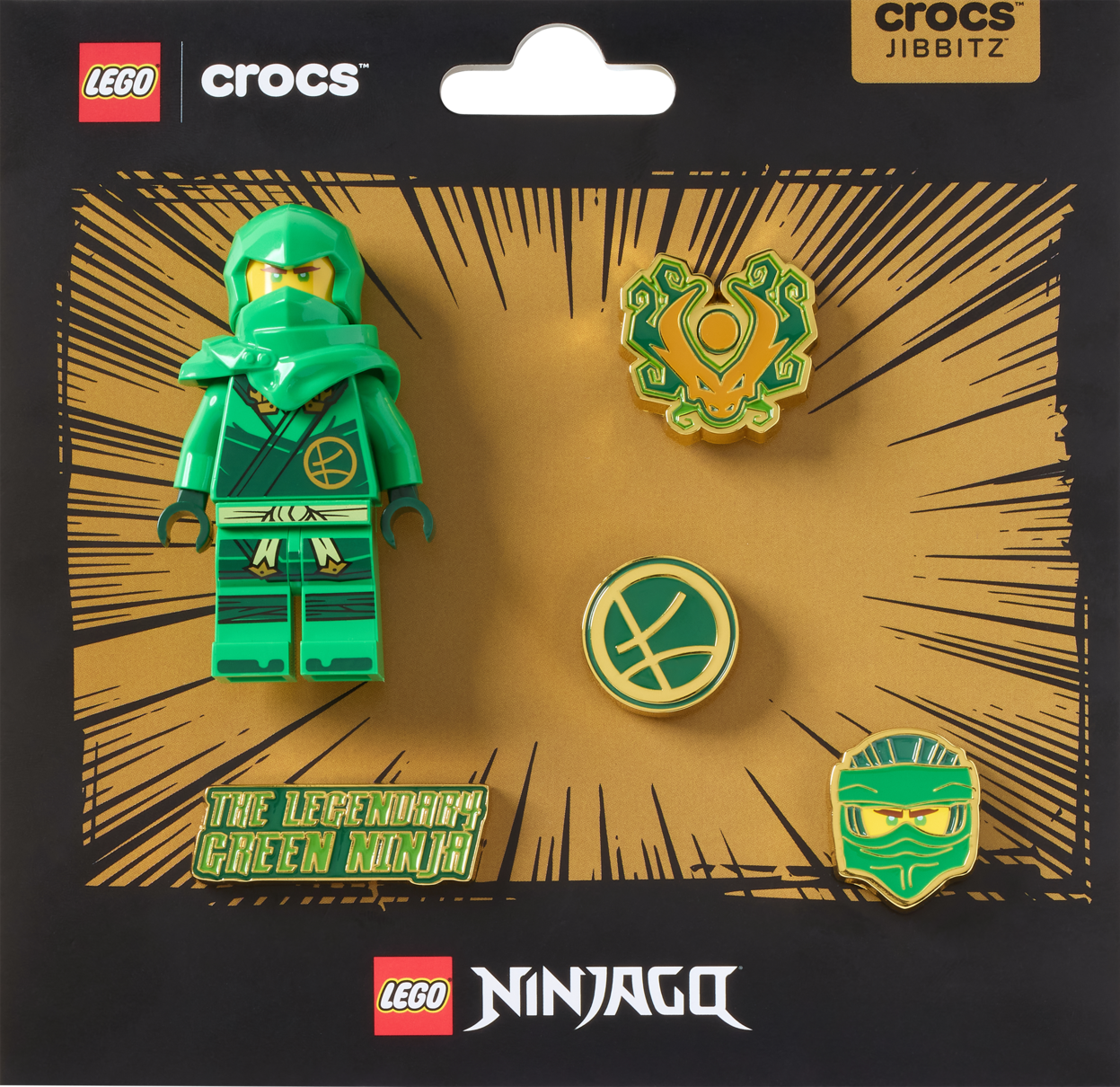 LEGO NINJAGO 15周年:綠色忍者化身鞋面焦點