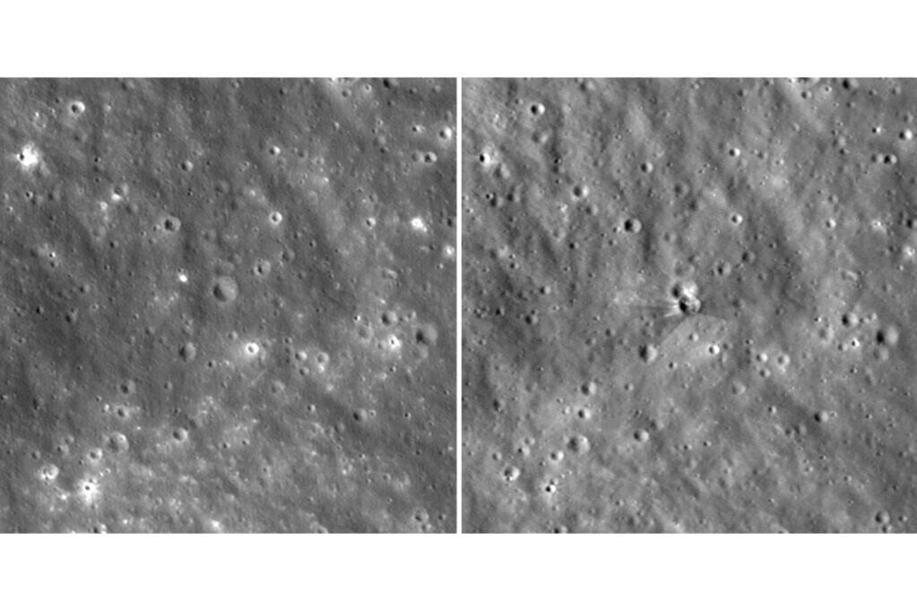 SpaceX火箭殘骸撞月球