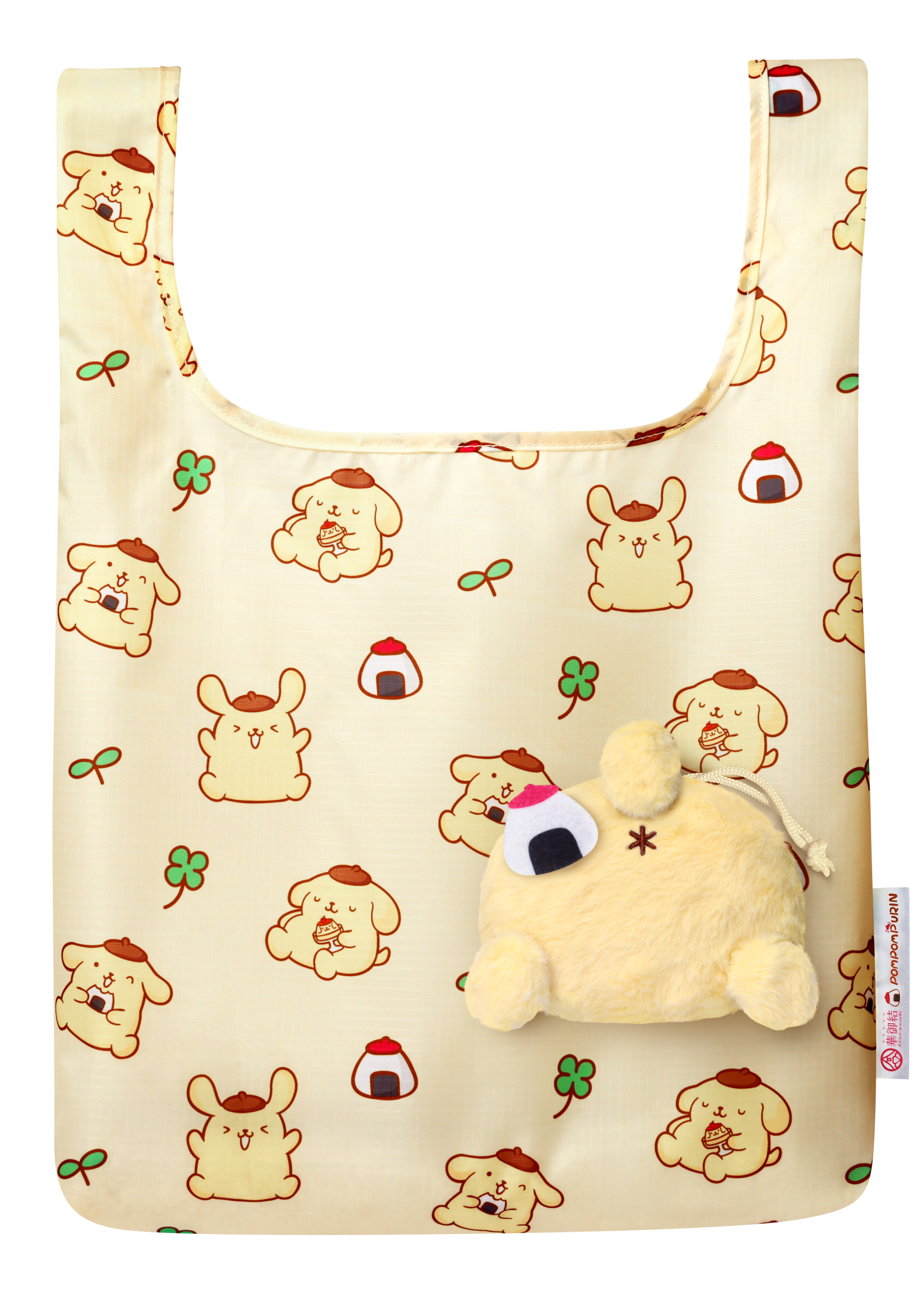 華御結・POMPOMPURIN禮品 可摺式購物袋