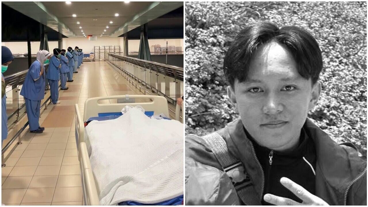 22歲青年離世捐器官救8人，醫護列隊致意送最後一程。(FB)