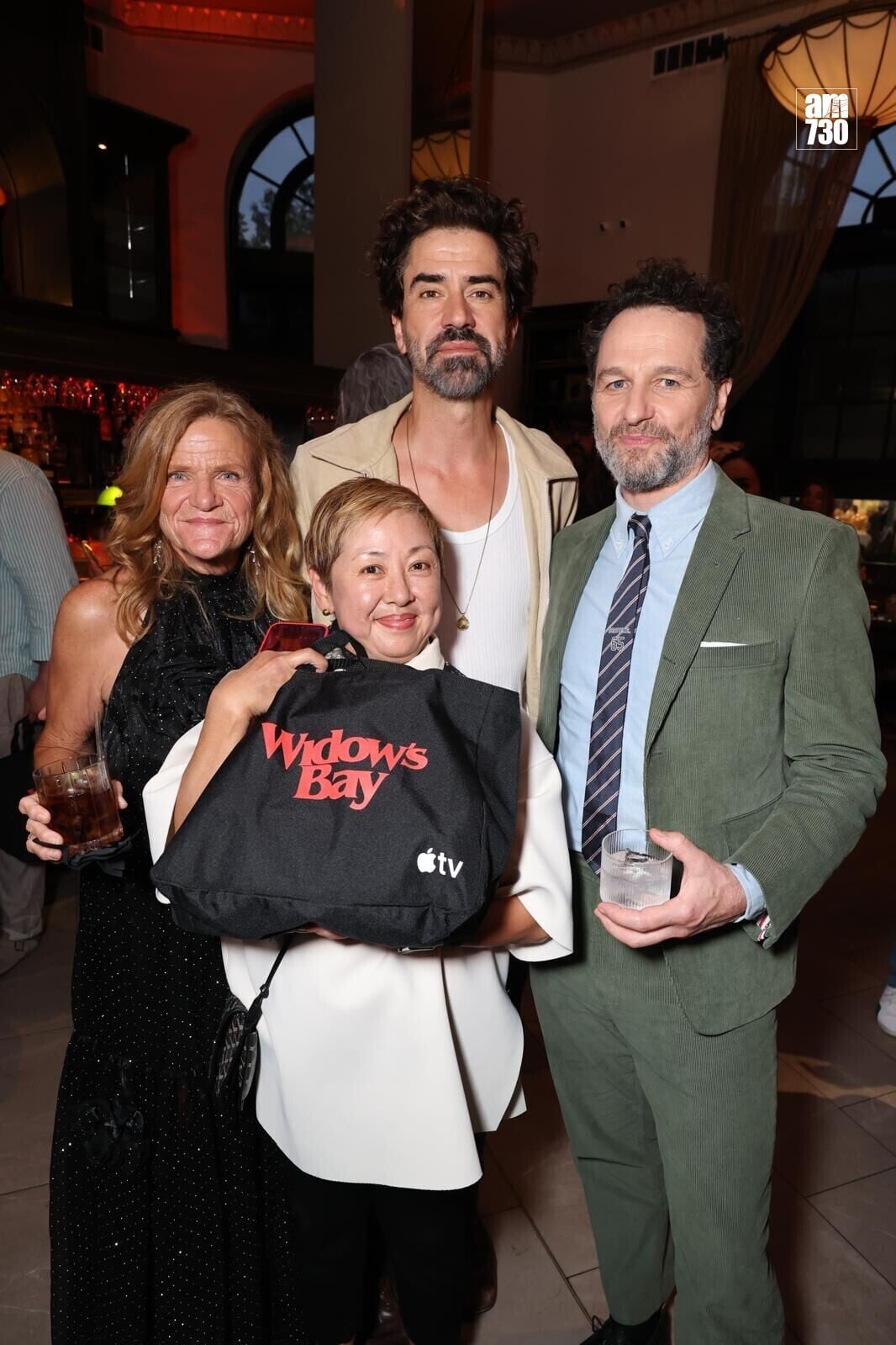 Culver Hotel Left to Right Dale Dickey, Hamish Linklater ( Founder Richard Warren), Matthew Rhys