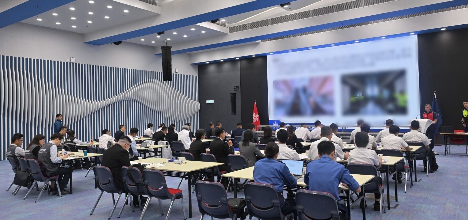 港府為新皇崗口岸開通,舉行跨部門桌上演練