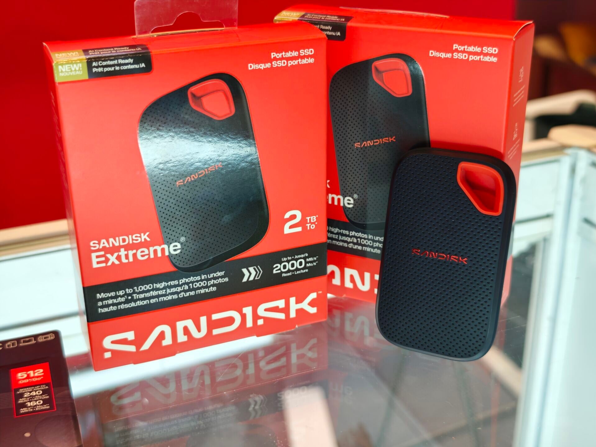 電腦節2026|SANDISK Extreme Portable SSD。