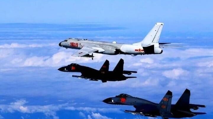 中阿將舉行聯合空軍演訓。圖為獵鷹盾牌-2023演訓。（圖／翻攝《搜狐網》）