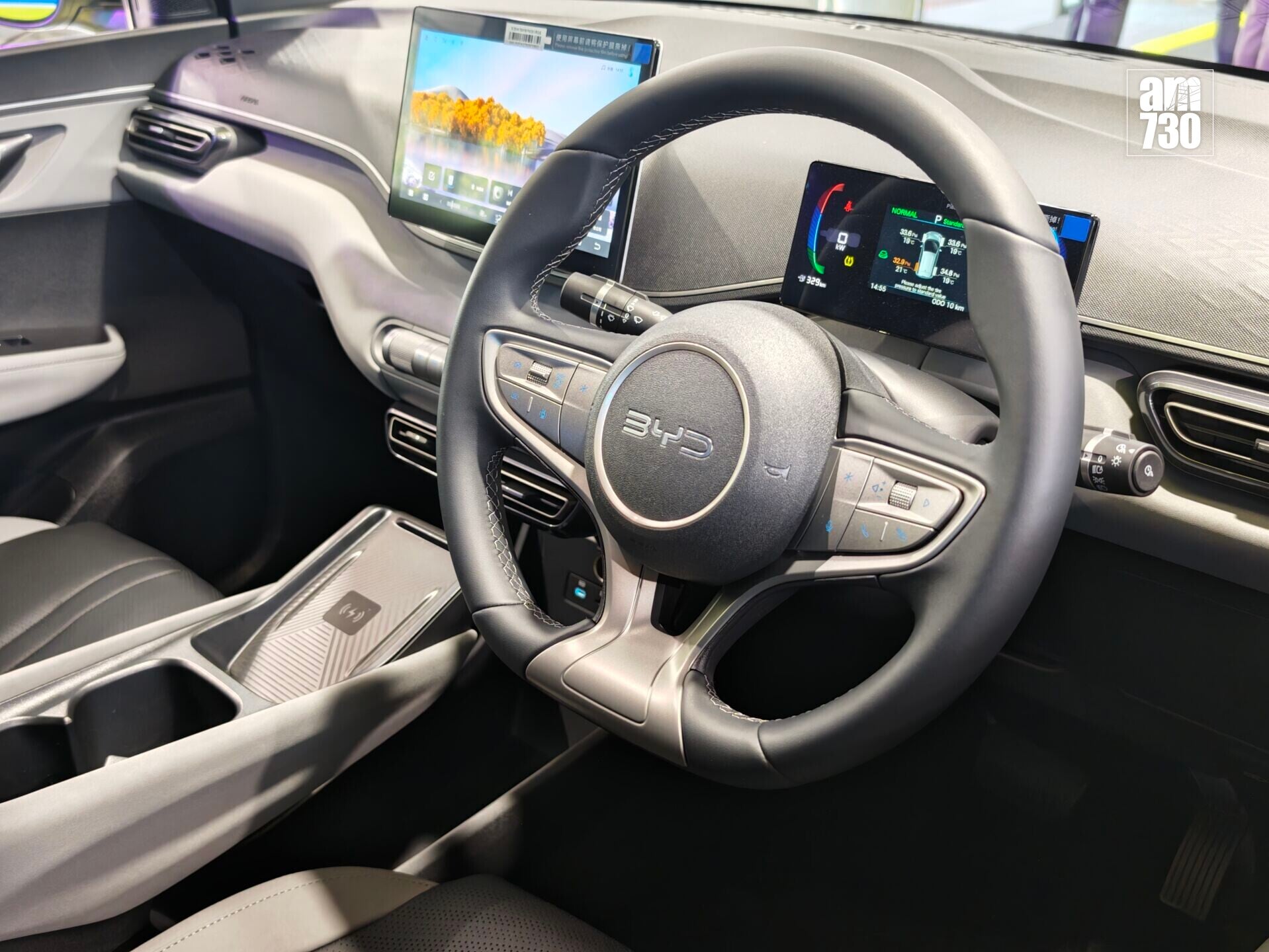 BYD ATTO 1車廂設計簡約,裝備齊全。