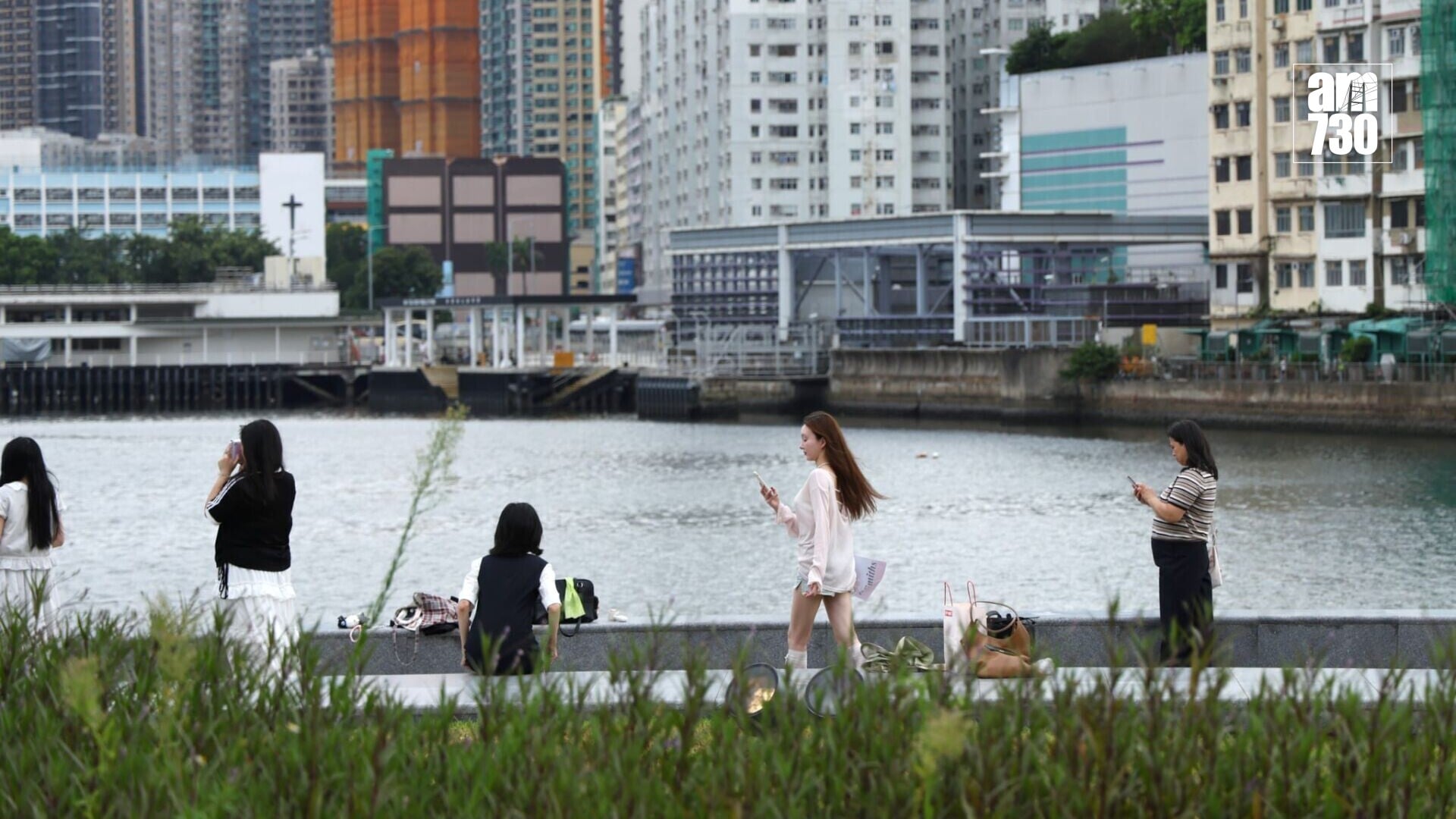 天文台評估周二或周三是否需要發出熱帶氣旋警告信號。(林俊源攝)