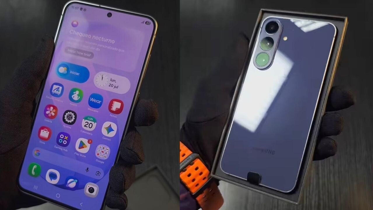 Samsung Galaxy S26 FE實機開箱片曝光 玻璃亮面機背設計搶眼