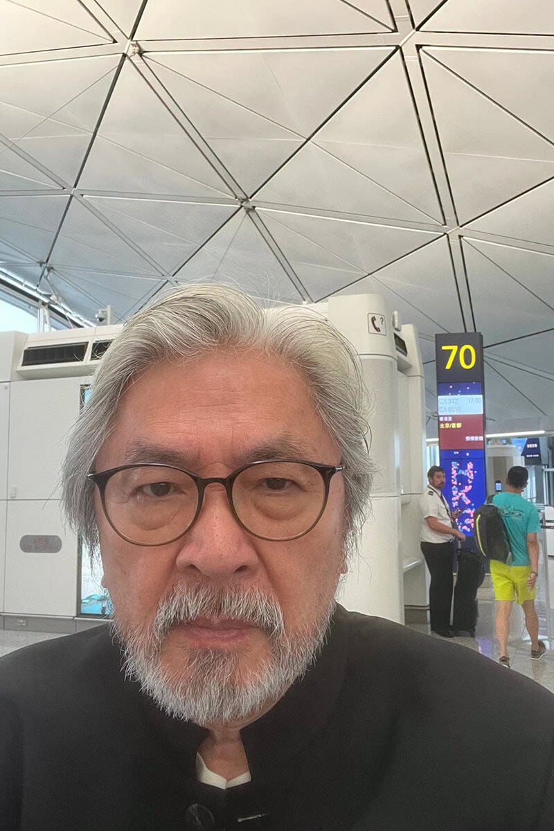 曾俊華分享公幹後回港搭網約車嘅經歷。(曾俊華FB)