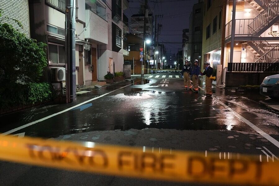 茨城縣地震|最少37人傷 東京震度5戶外警報響起 氣象廳:未來兩三天須警惕