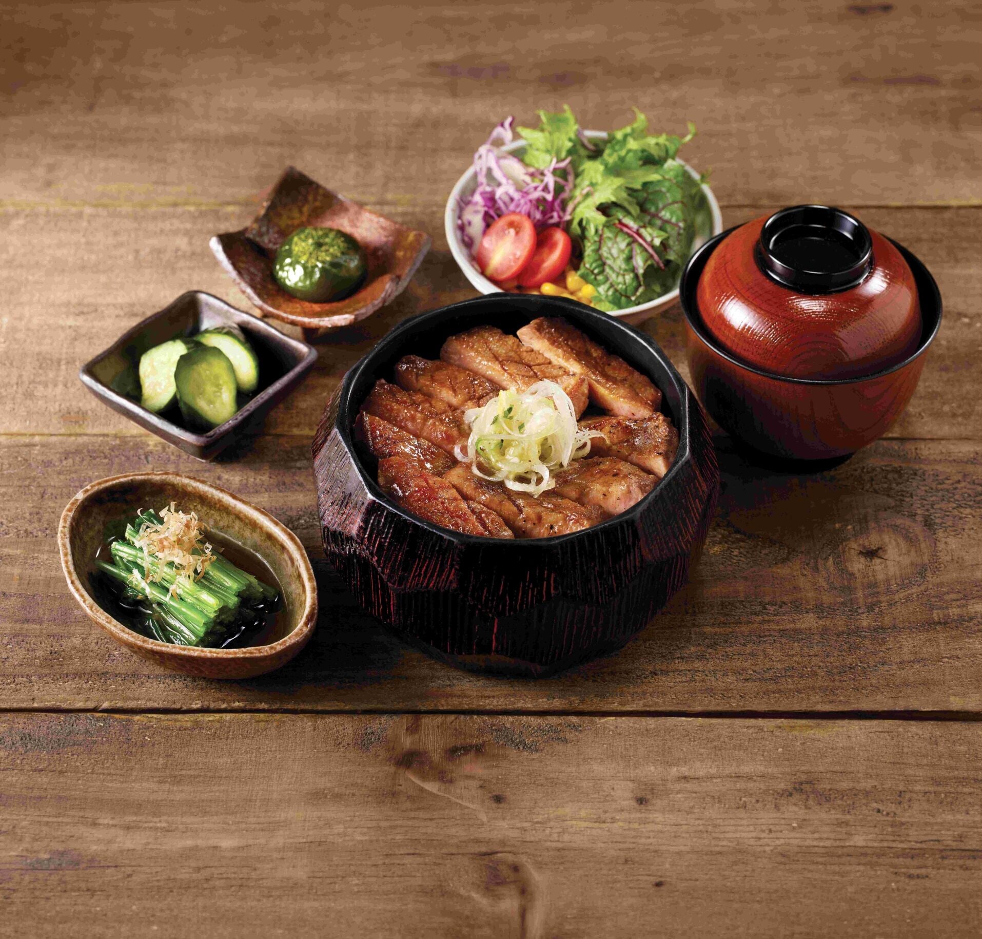 Lunch Grilled Thick Cut Beef Tongue Set 燒厚切牛舌丼定食 $158