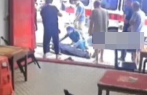 惜老人送院後證實死亡。(微博)