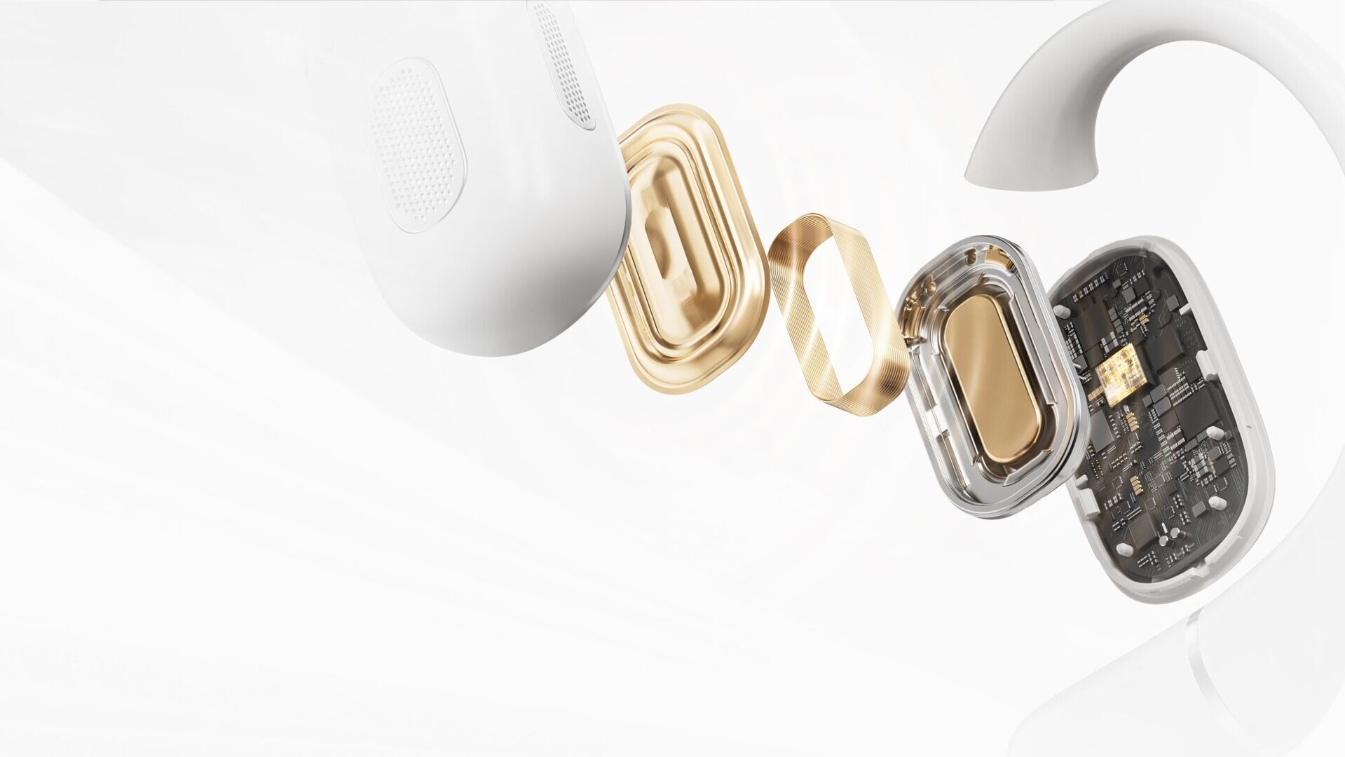 HONOR CHOICE Earbuds Open 3開放式耳機搭載18x11mm跑道式大驅動單元。