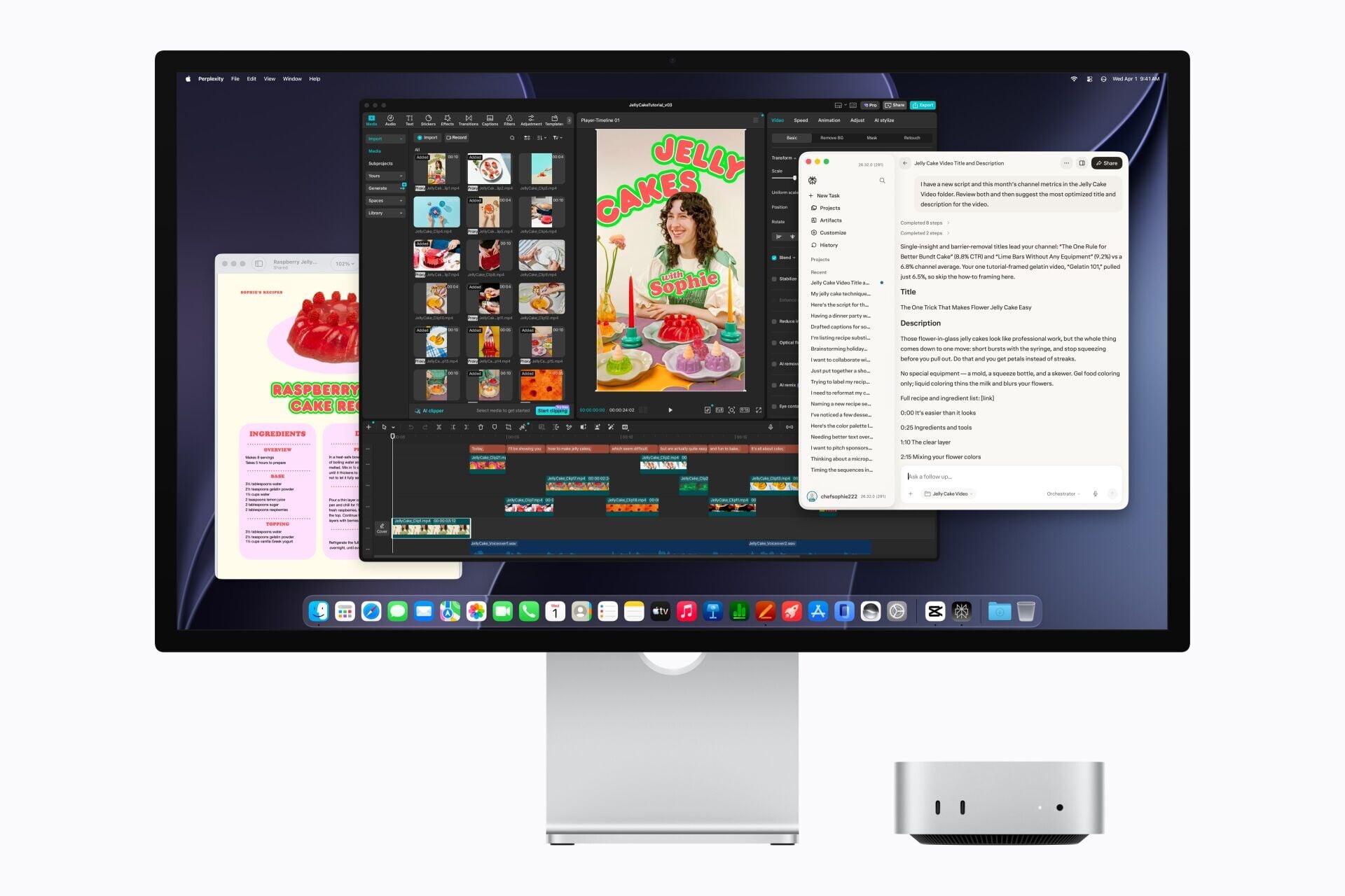 Mac mini能夠輕鬆運行各種AI任務。