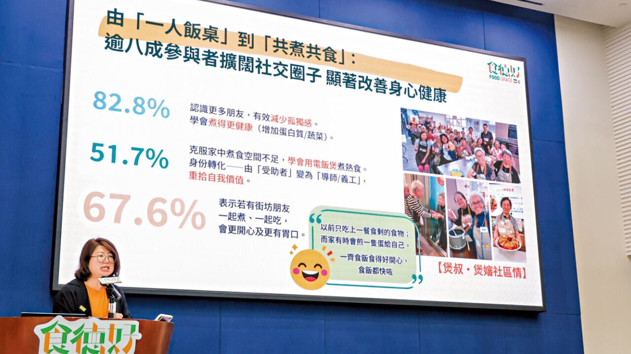 食德好發布《糧食保障：有得食，不等於食得好——基層食物援助實況調查》報告。