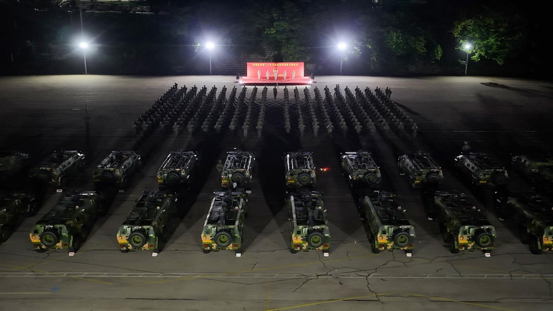解放軍駐港部隊完成第29次建制單位輪換(政府新聞處)