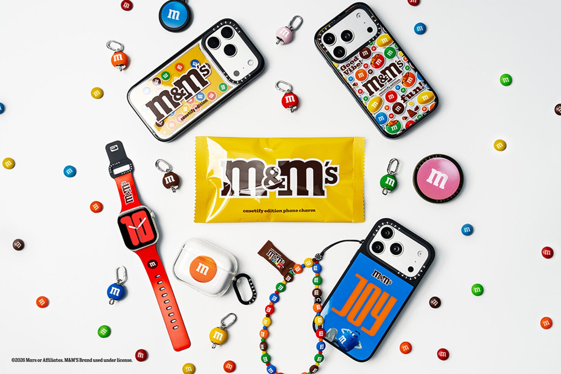 CASETiFY x M&M’S 聯乘系列