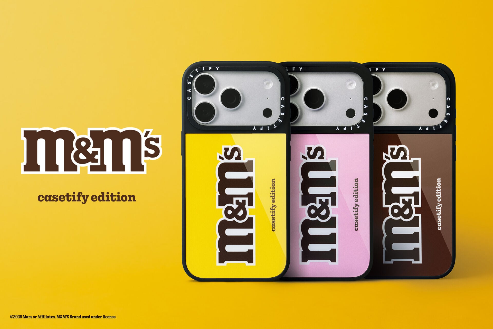 CASETiFY x M&M’S 聯乘系列