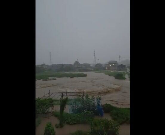 日本石川縣豪雨