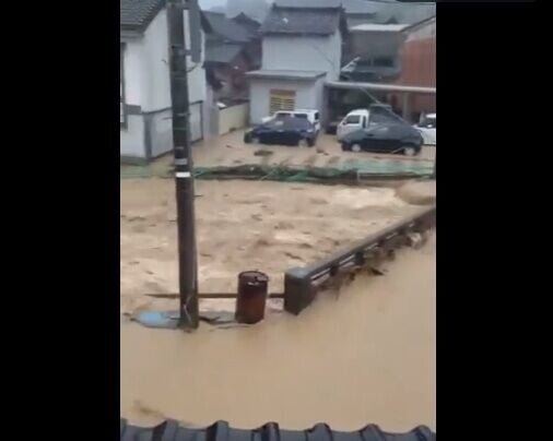 日本石川縣豪雨
