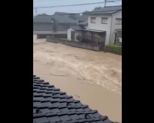 日本石川縣豪雨