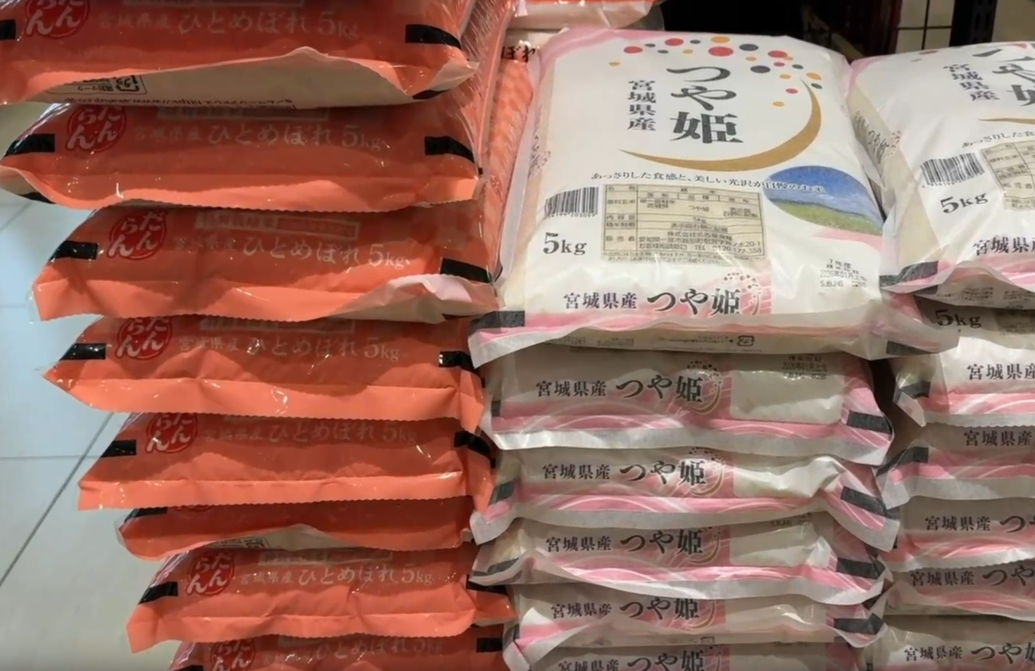 日本米價之前升過一輪,如今又大跌價。(新華社)