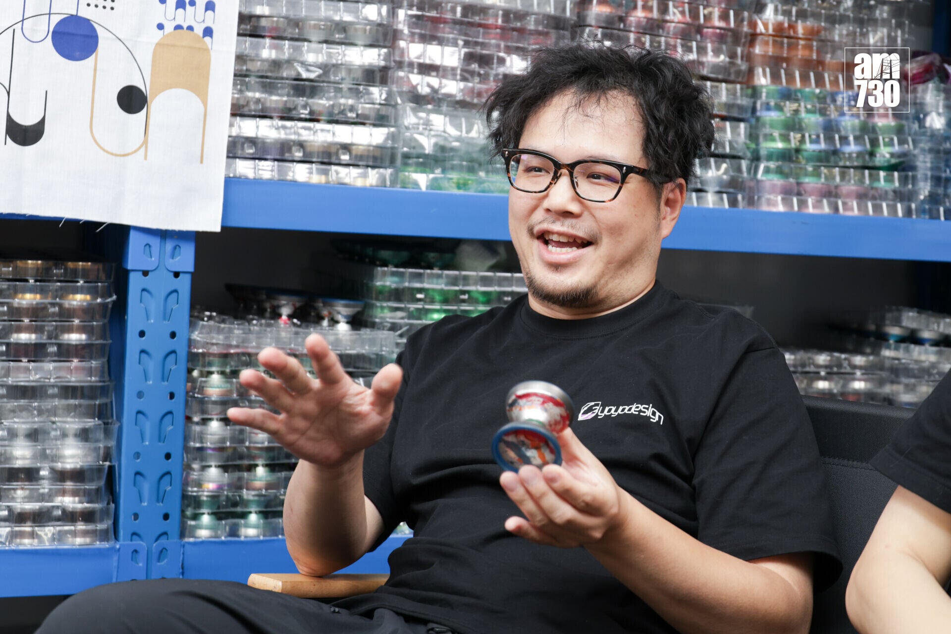 Walter指現時搖搖的空轉時間更久,可以轉3、4分鐘。(吳康琦攝)