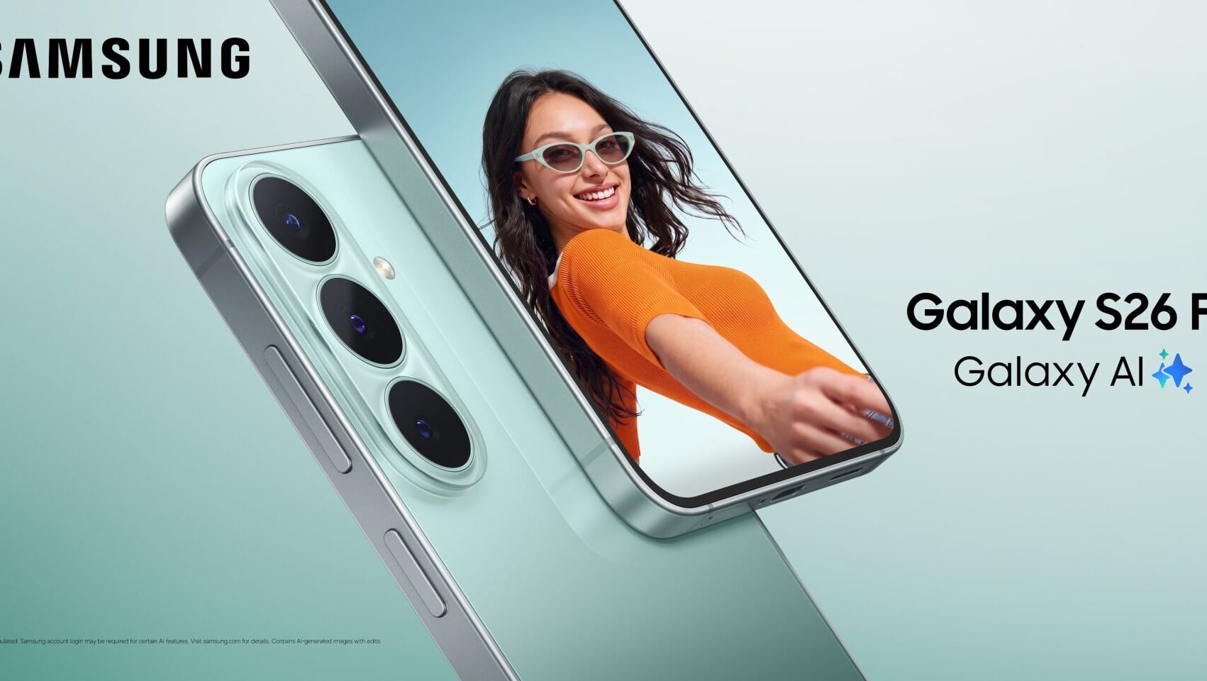 Samsung Galaxy S26 FE 9月4日發售 價錢較上代高50美元