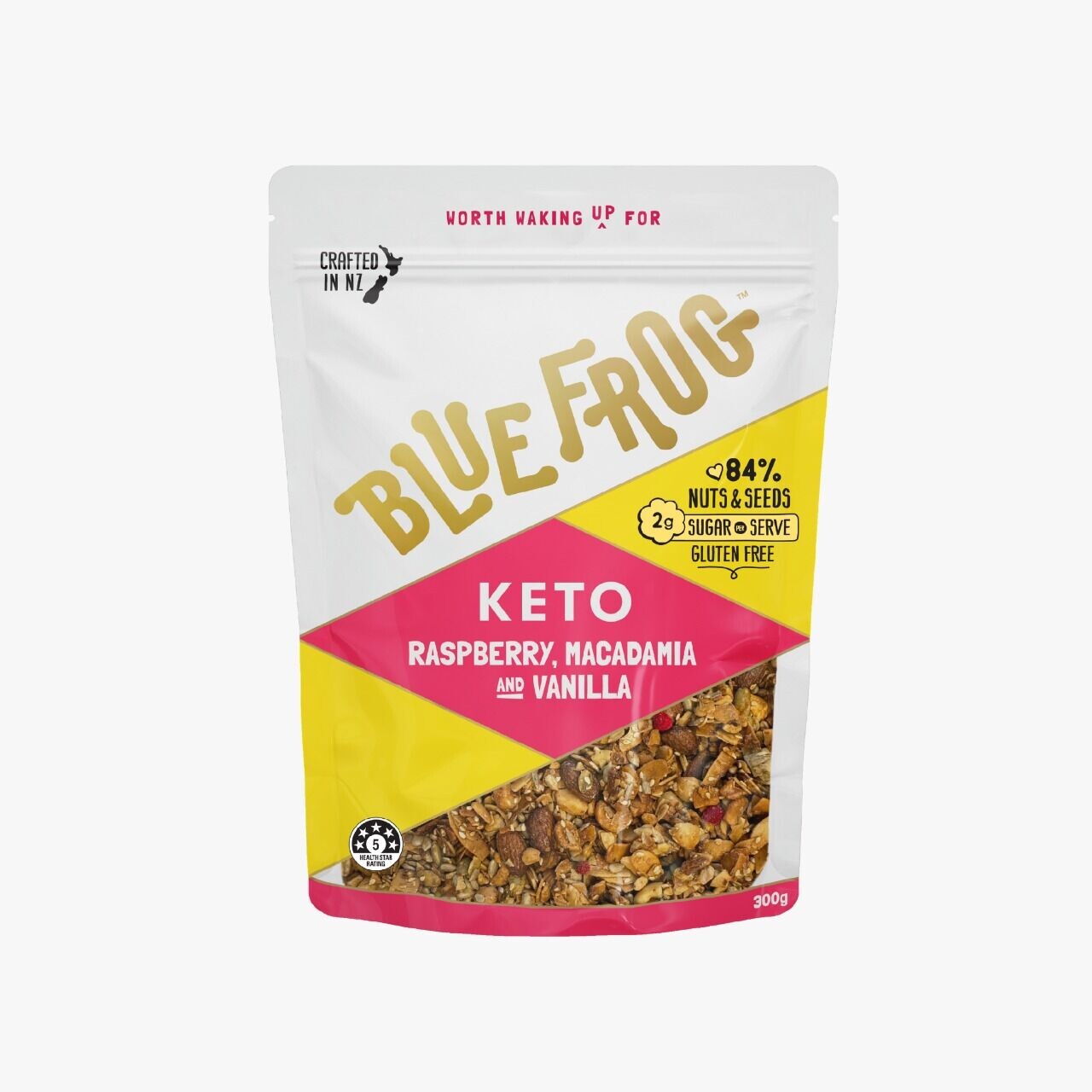 Bluefrog 生酮杏仁花生紅莓混合穀物片