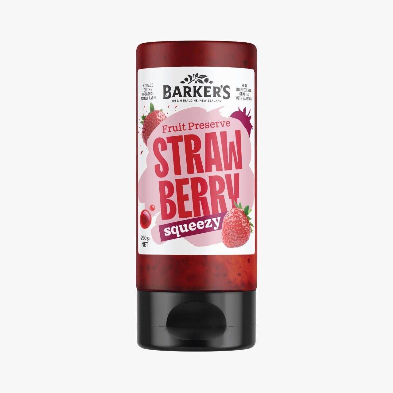 Barker's 士多啤梨擠壓裝果醬