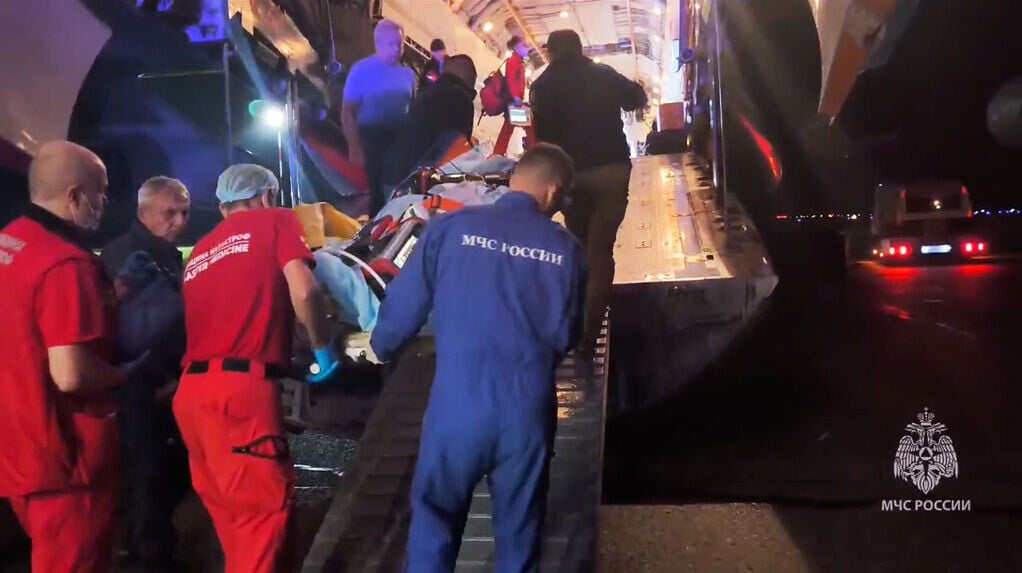 目前仍有39名傷者住院治療,其中9人已轉送莫斯科接受進一步治療(AP)