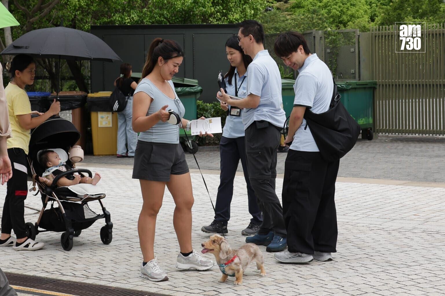 漁護署進行特別巡查及執法。(吳康琦攝)