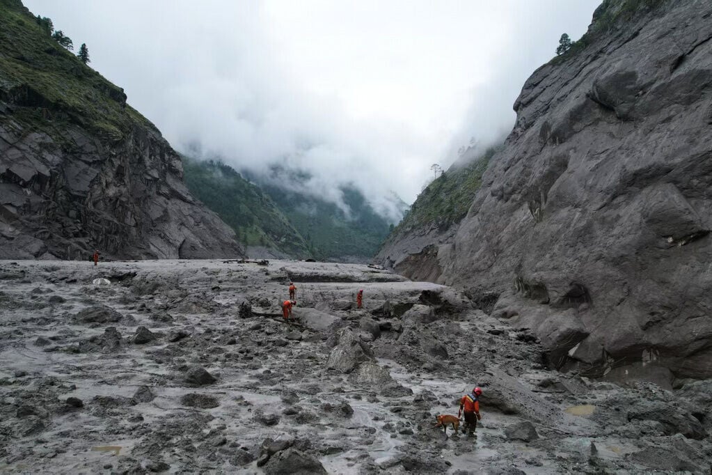 西藏尼泊爾泥石流|內地方面搜救工作持續進行(AP)