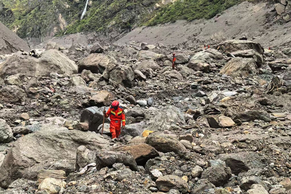 西藏尼泊爾泥石流|內地方面搜救工作持續進行(AP)