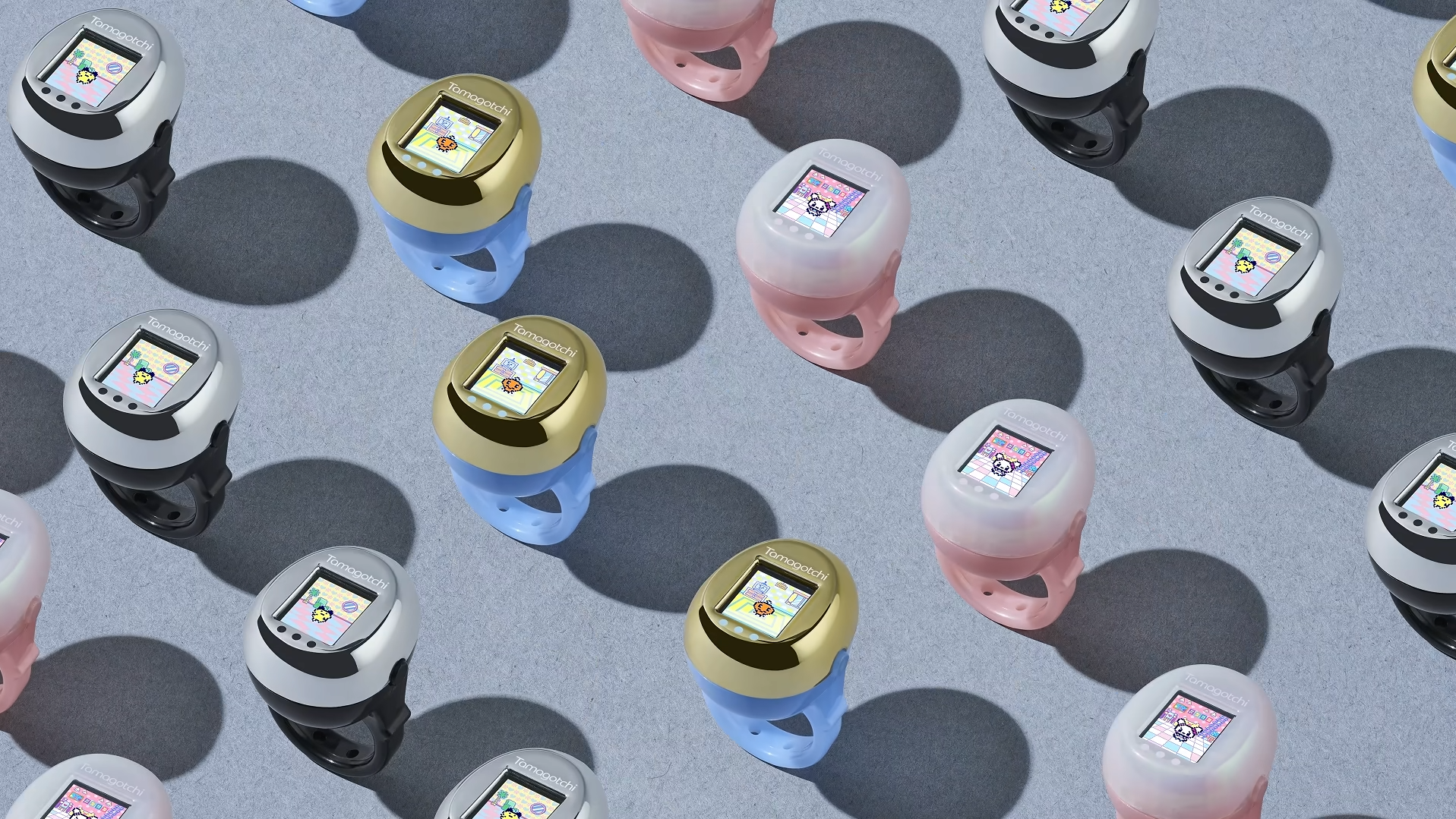 Tamagotchi Ring只有28mm長,可佩戴遊玩。