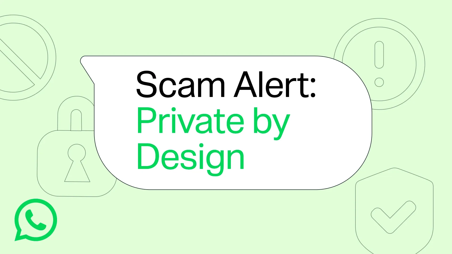 WhatsApp新功能|WhatsApp在測試版試行詐騙警報功能,並在裝置上私密進行。