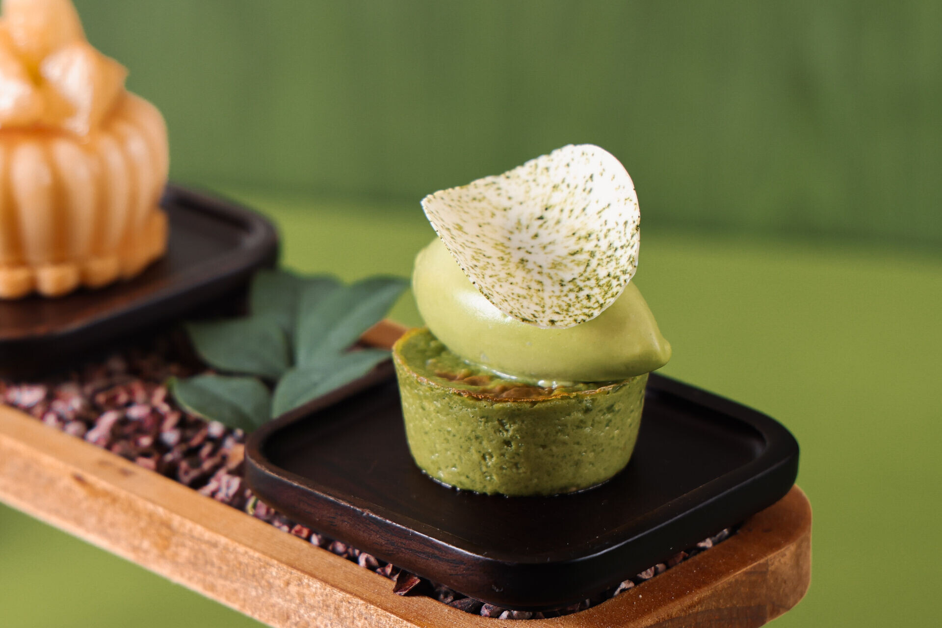 Uji Yabukita Matcha Basque Cheesecake 宇治藪北抹茶巴斯克芝士蛋糕